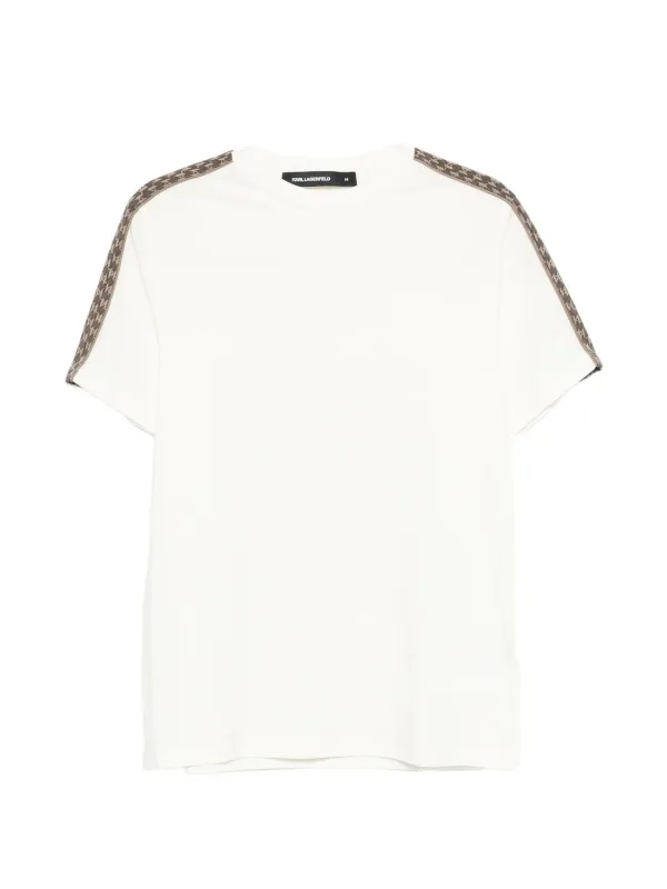 KARL LAGERFELD LOGO-MOTIF T-SHIRT sold by Lord & Taylor