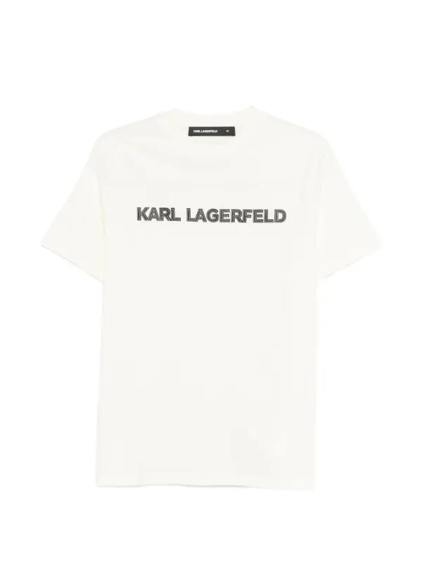 KARL LAGERFELD LOGO-MOTIF T-SHIRT made by Karl Lagerfeld