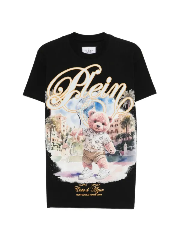 PHILIPP PLEIN TEDDY-PRINT T-SHIRT made by Philipp Plein