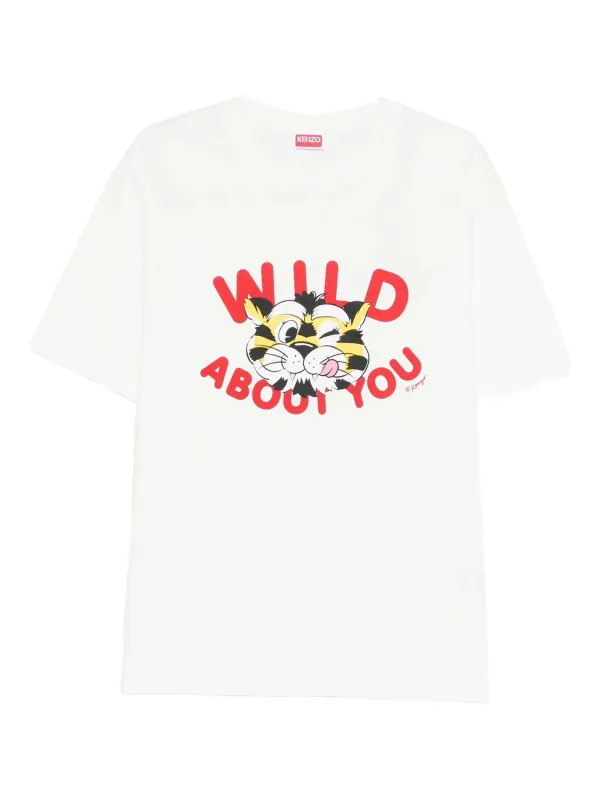 KENZO KENZO T-SHIRTS AND POLOS WHITE made by Kenzo