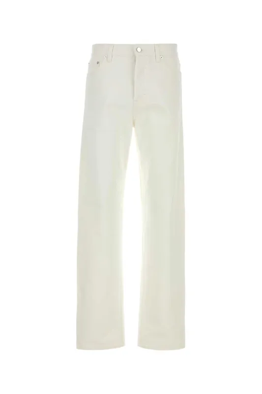 DENIM TROUSERS WITH METAL HORSEBIT DETAIL made by Gucci