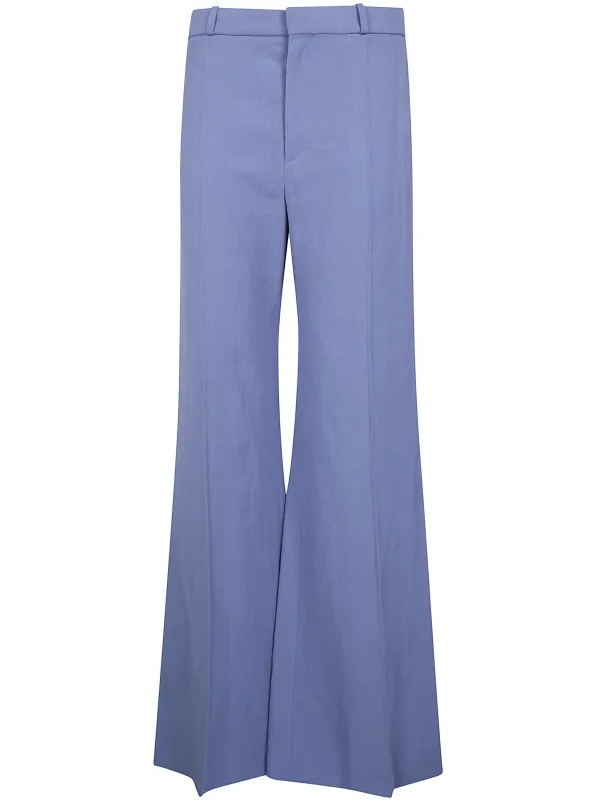 FLARED LONG TROUSERS made by Chloe