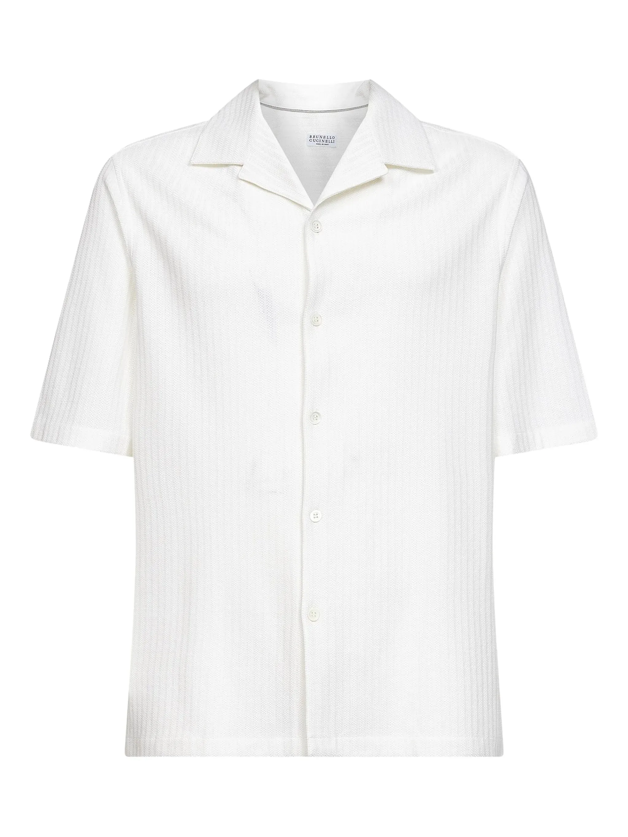 OFFWHITE COTTON SILK T-SHIRT sold by Lord & Taylor