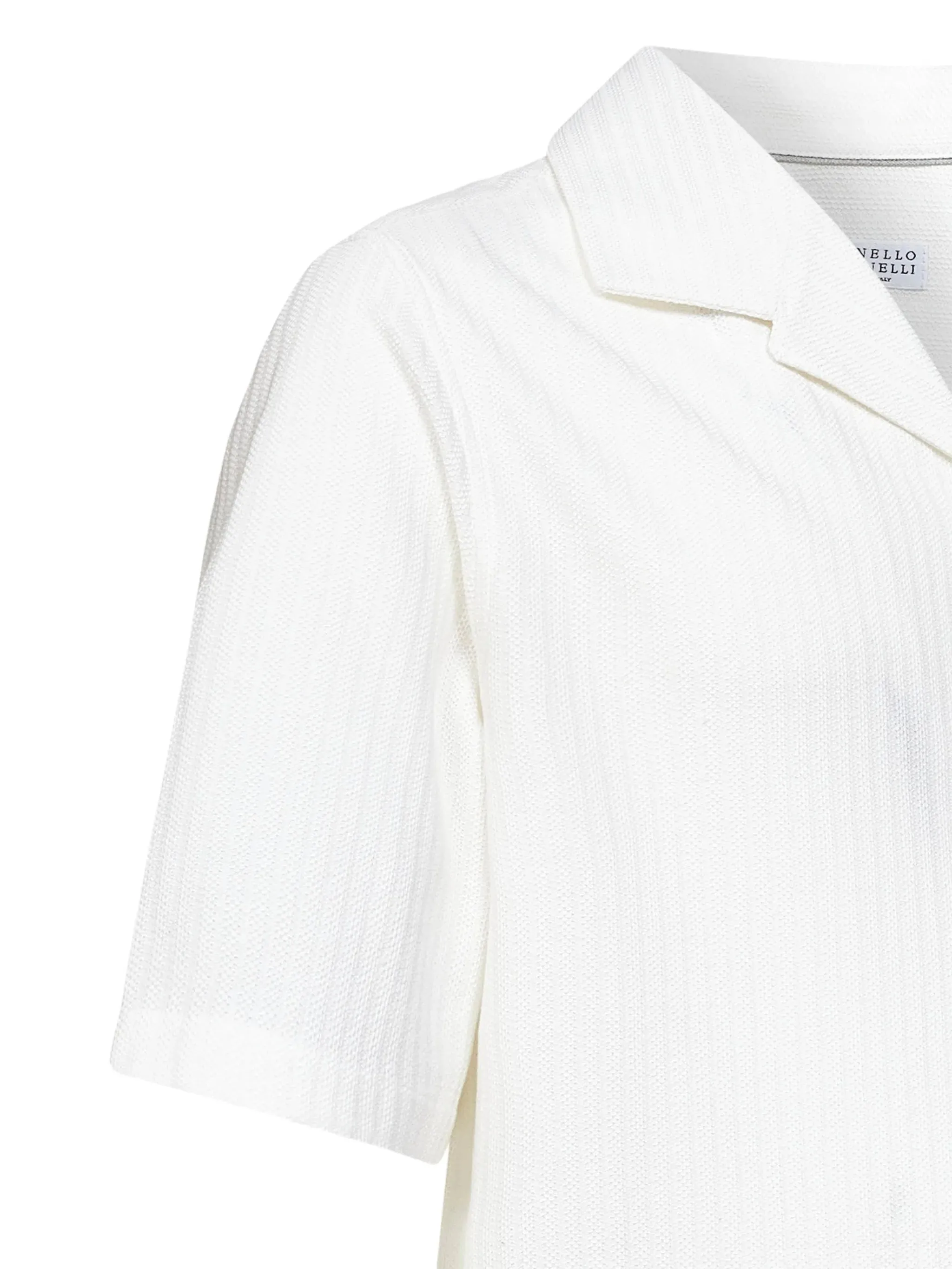 OFFWHITE COTTON SILK T-SHIRT sold by Lord & Taylor product image thumbnail 3