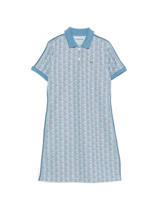 LACOSTE POLO-COLLAR MINI DRESS made by Lacoste