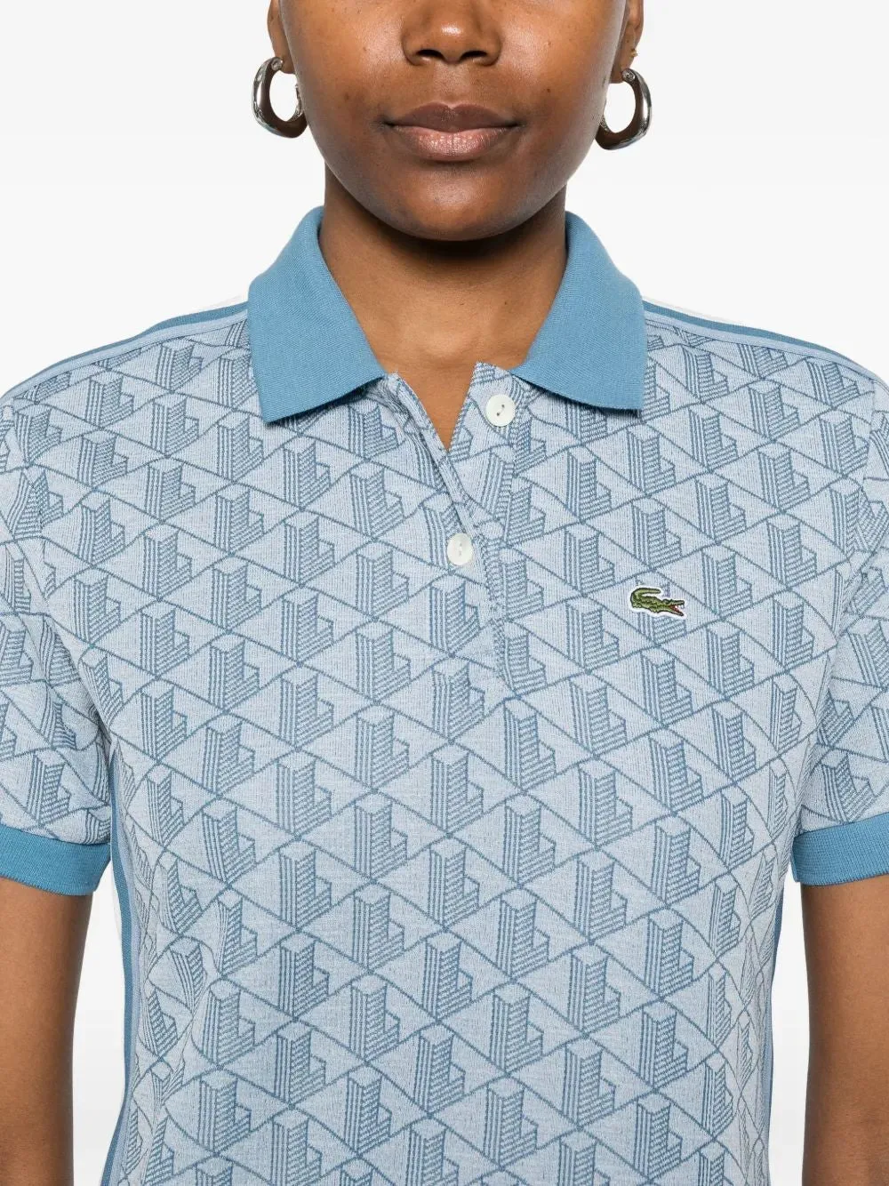 LACOSTE POLO-COLLAR MINI DRESS sold by Lord & Taylor product image thumbnail 2