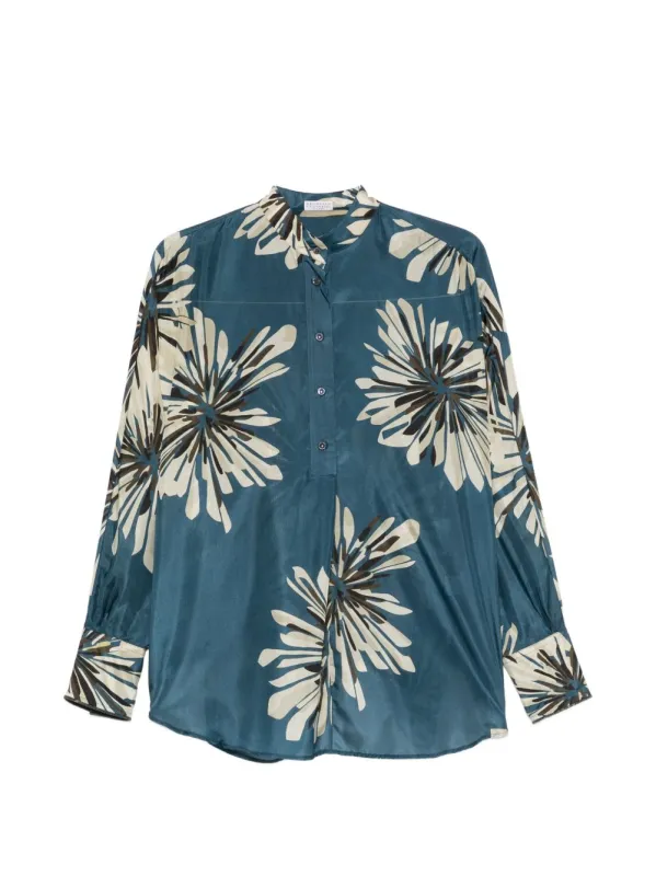 SILK JERSEY MOTHER OF PEARL made by Brunello Cucinelli