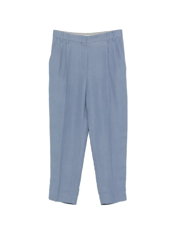 VISCOSE LINEN COTTON PANTS made by Brunello Cucinelli