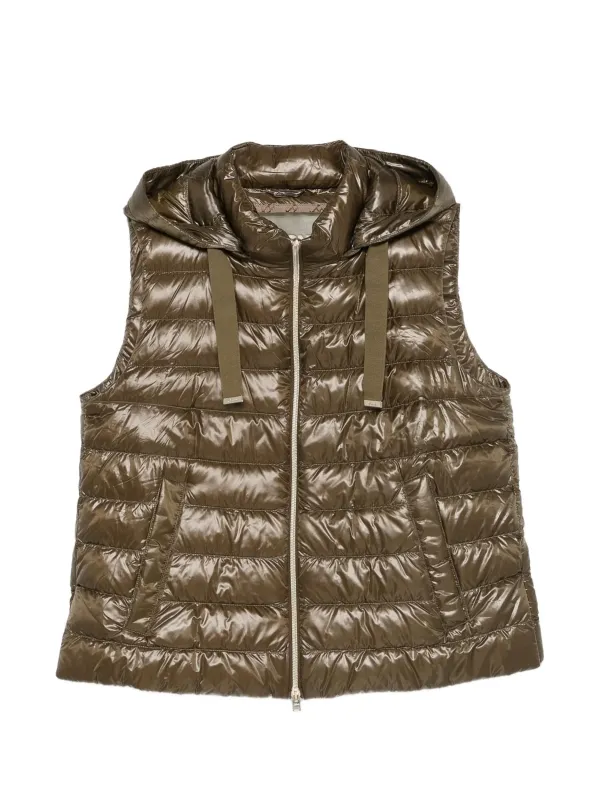 POLYAMIDE COTTON DOWN VEST made by Herno