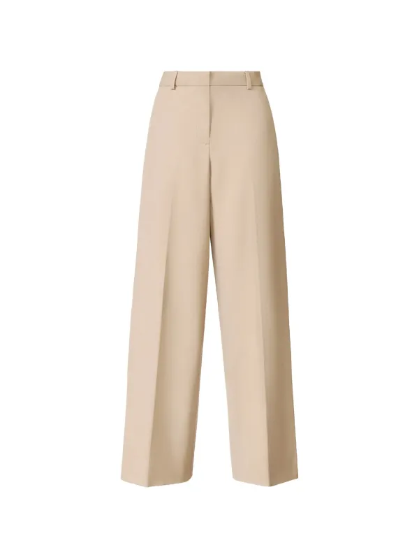 POLYESTER VISCOSE ELASTANE PANTS made by Lord & Taylor
