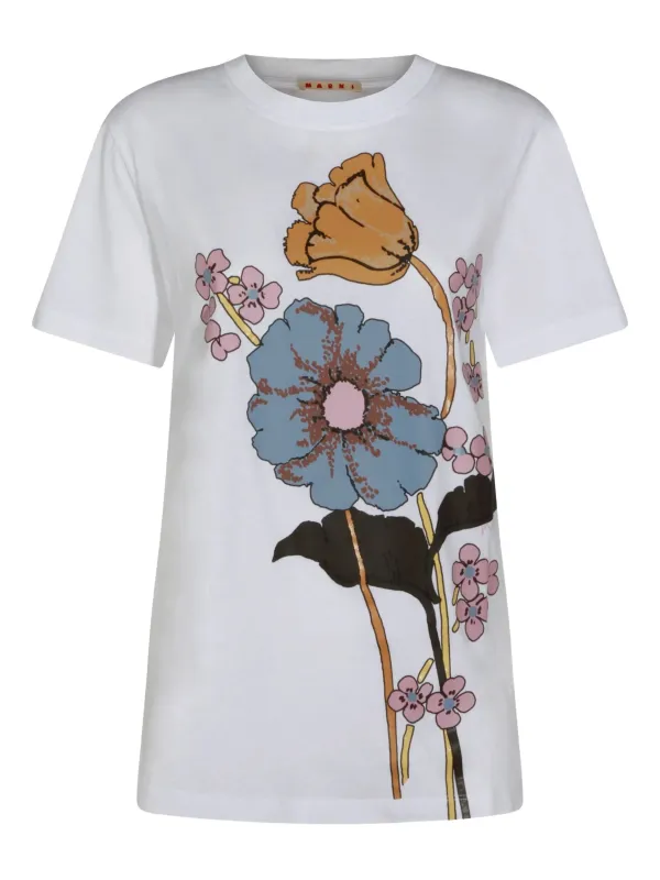 COTTON KNIT T-SHIRT made by Marni
