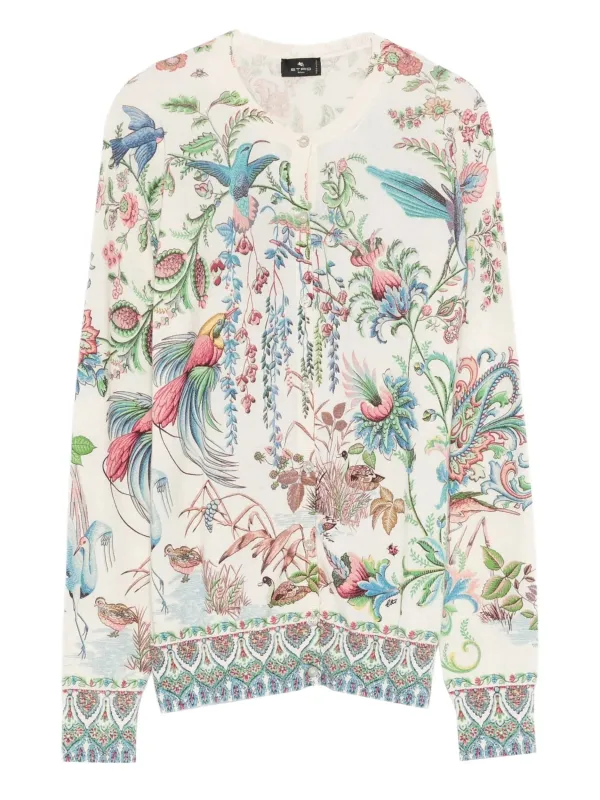 SILK CASHMERE CARDIGAN made by Etro