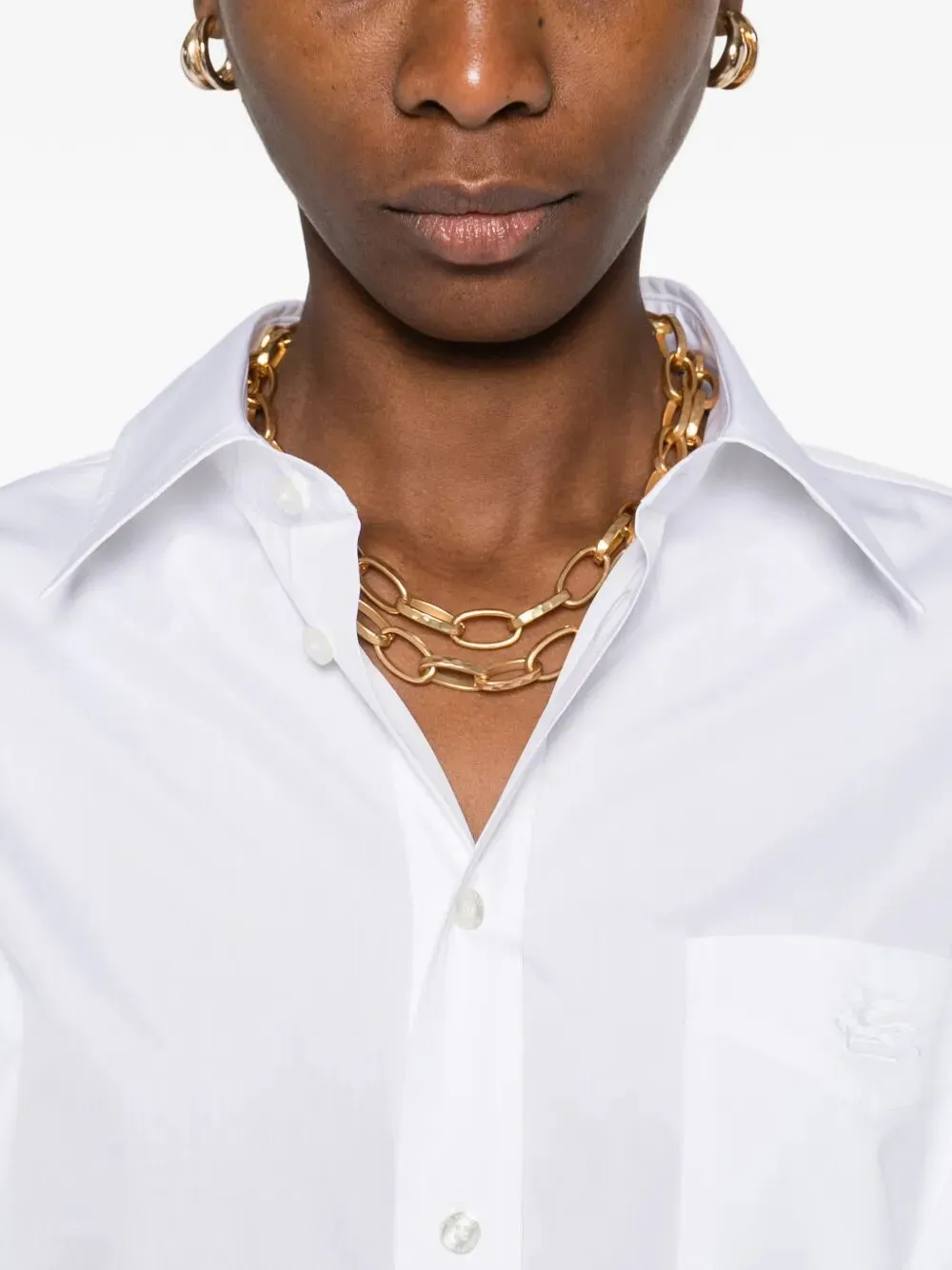 COTTON SHIRT sold by Lord & Taylor product image thumbnail 5