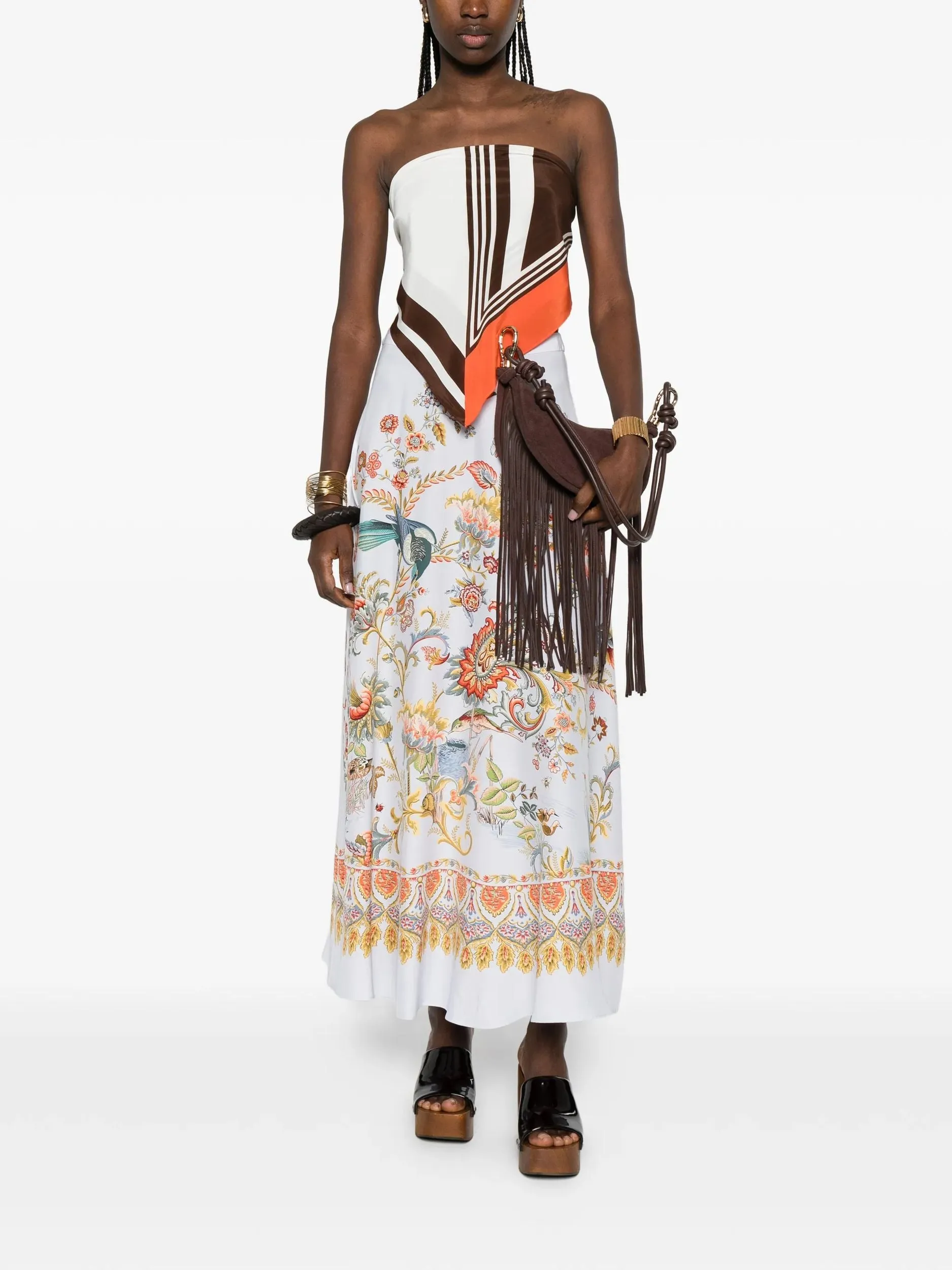 SILK SKIRT sold by Lord & Taylor product image thumbnail 3