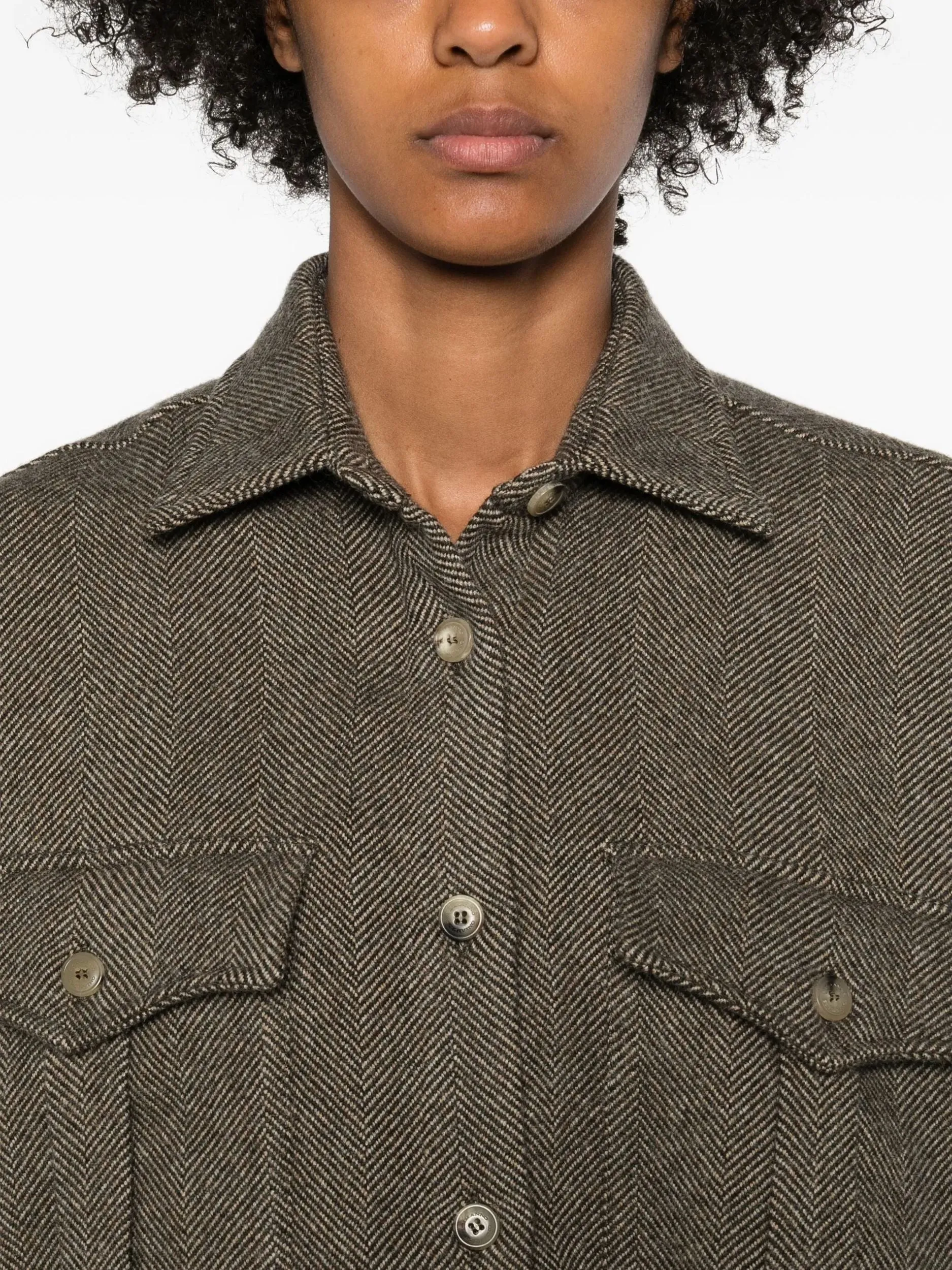 WOOL SILK CASHMERE SHIRT sold by Lord & Taylor product image thumbnail 4