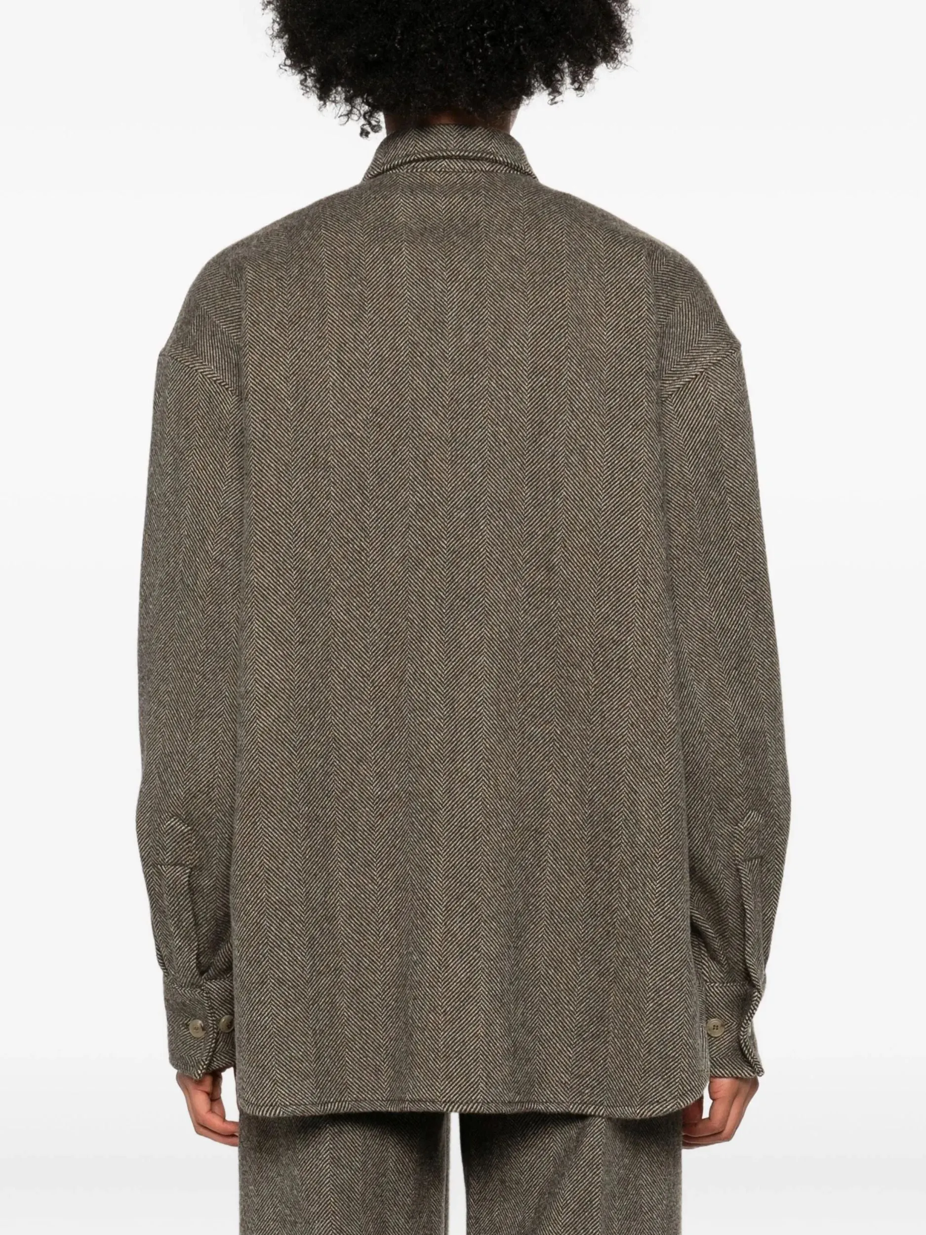 WOOL SILK CASHMERE SHIRT sold by Lord & Taylor product image thumbnail 2