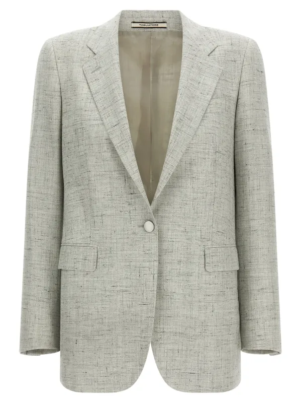 'Adrianne' blazer made by Tagliatore