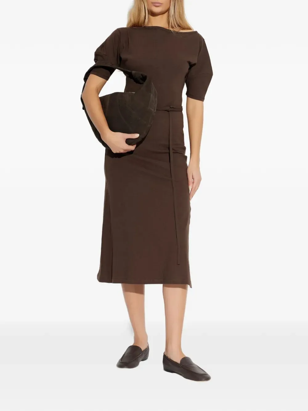 COTTON AND LINEN MIDI DRESS sold by Lord & Taylor product image thumbnail 2