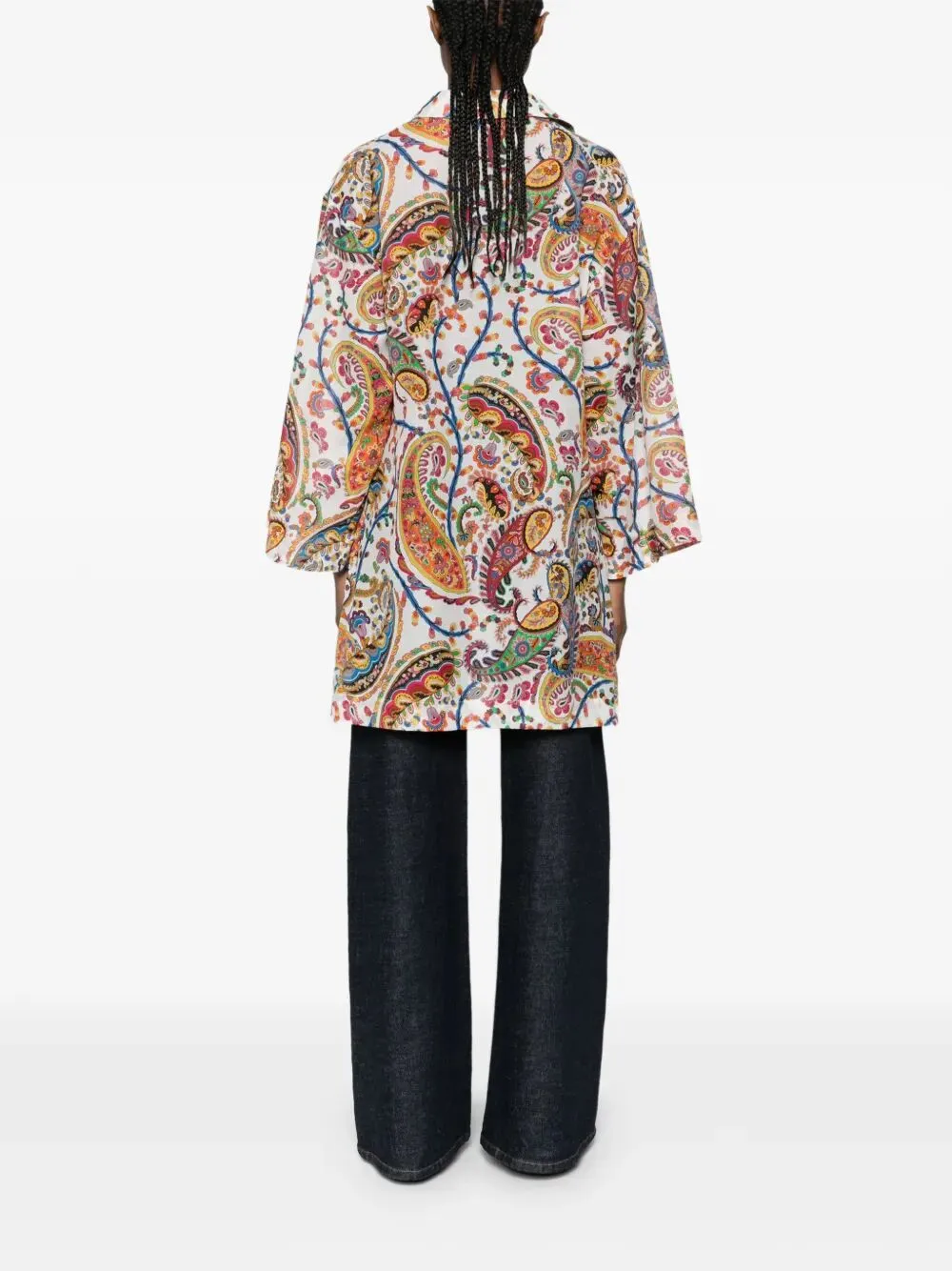 MINI DRESS WITH PAISLEY PRINT sold by Lord & Taylor product image thumbnail 4