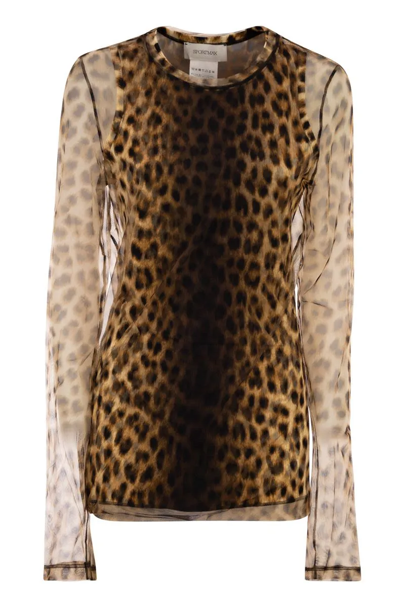 "ZEBU" MESH TOP sold by Lord & Taylor