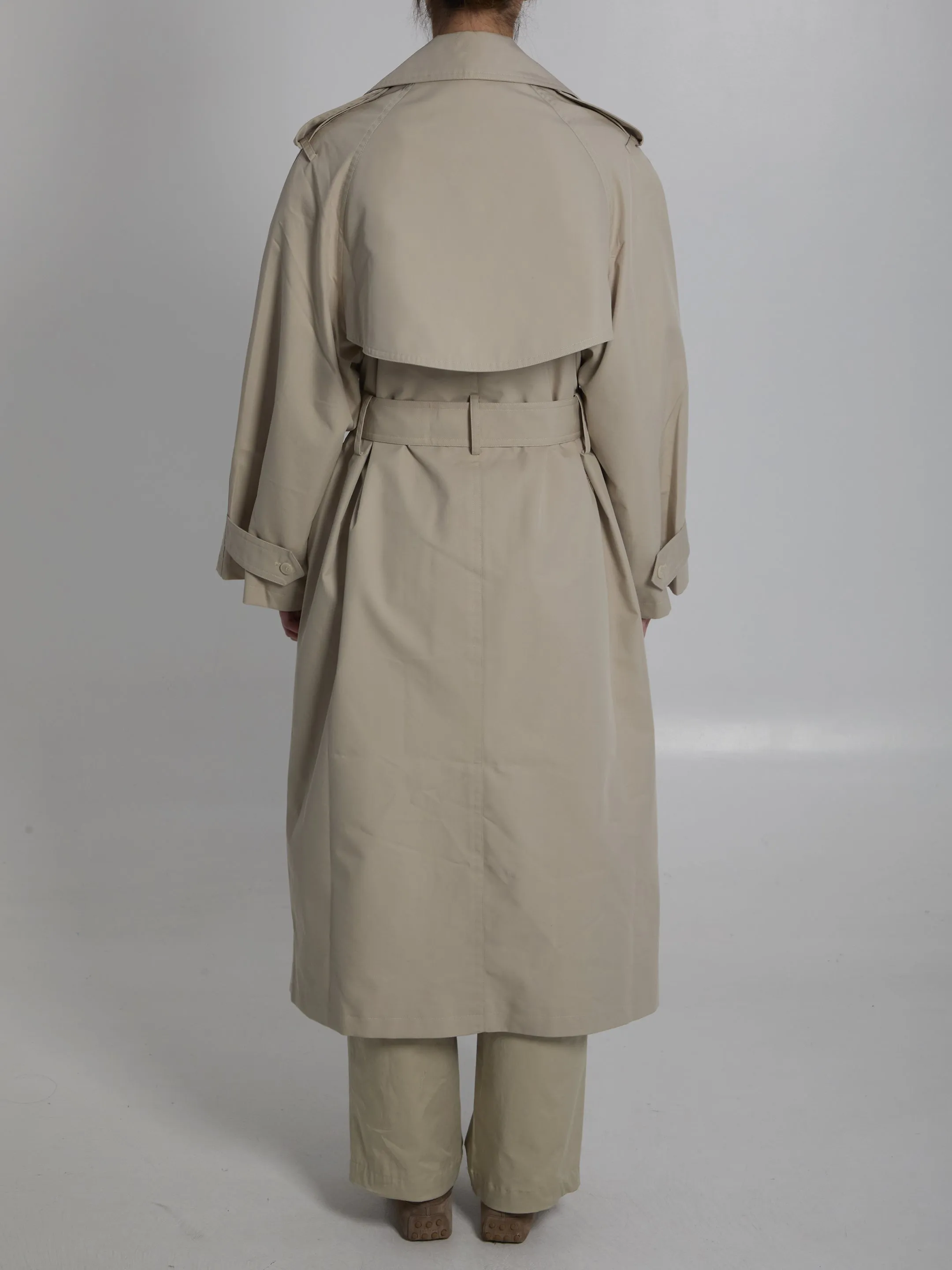 Riva cotton trench coat sold by Lord & Taylor product image thumbnail 4