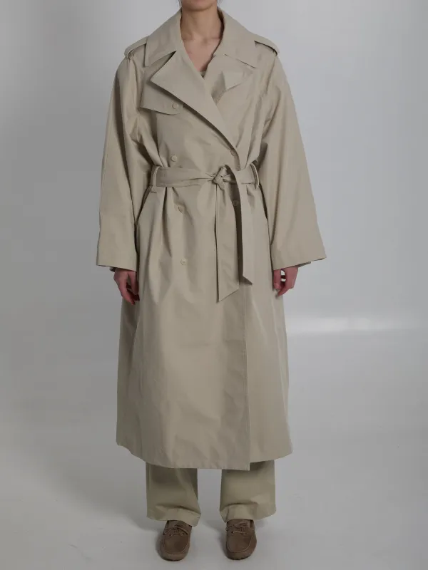 Riva cotton trench coat made by Frankie Shop