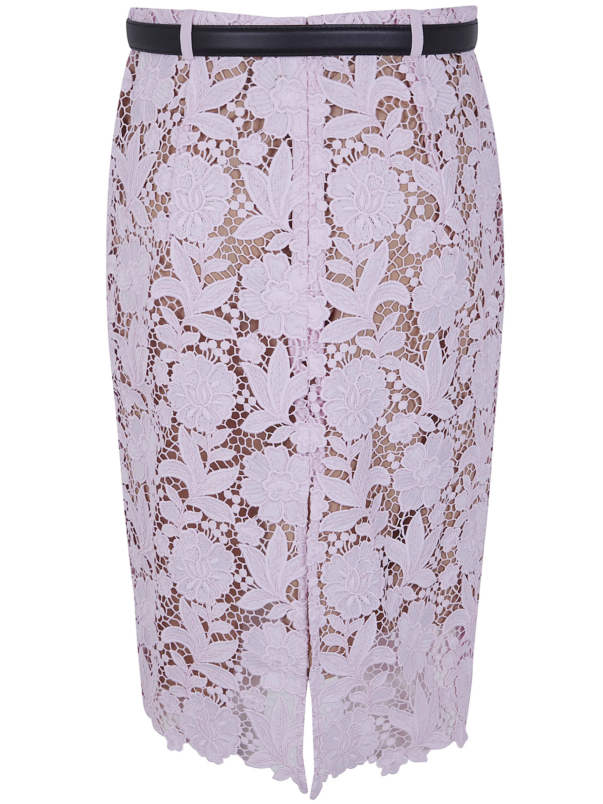 PINK LACE MIDI SKIRT sold by Lord & Taylor product image thumbnail 2