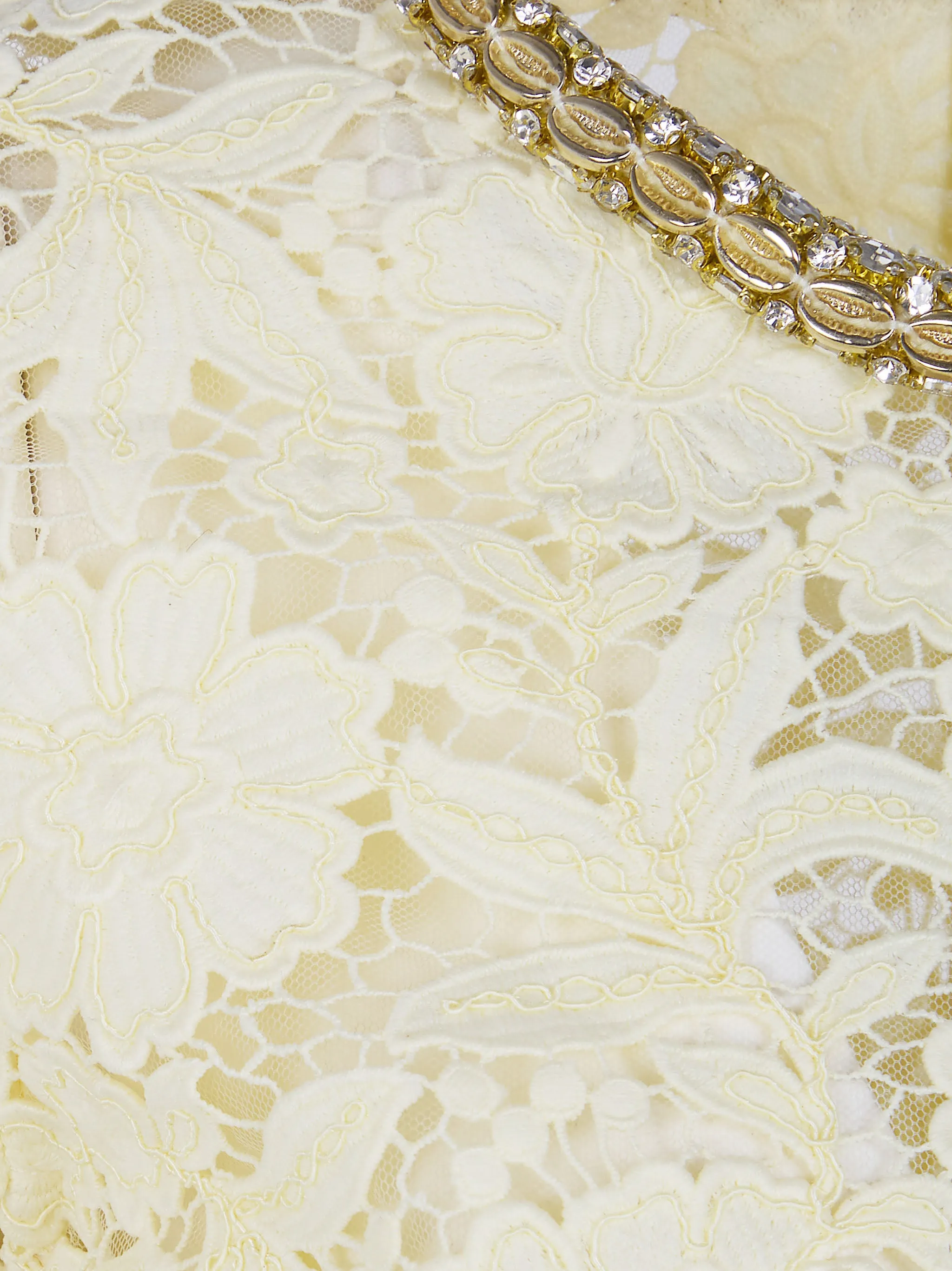 YELLOW LACE TOP sold by Lord & Taylor product image thumbnail 3