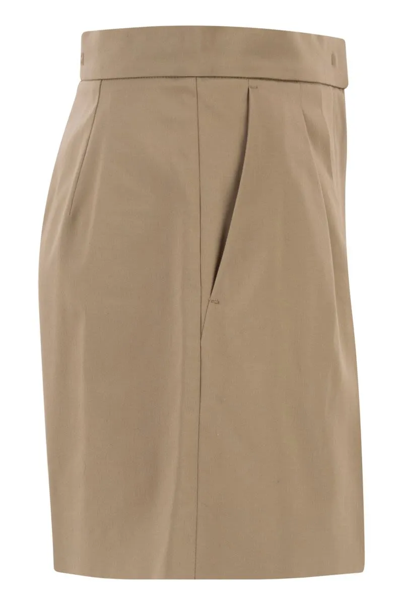 MXMTABACCO - STRETCH COTTON SATIN SHORTS sold by Lord & Taylor product image thumbnail 3