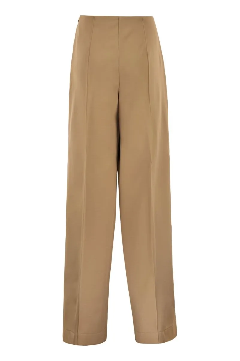 MXPFIACRE - STRAIGHT TAILORED TROUSERS IN STRETCH TECHNICAL JERSEY sold by Lord & Taylor product image thumbnail 2