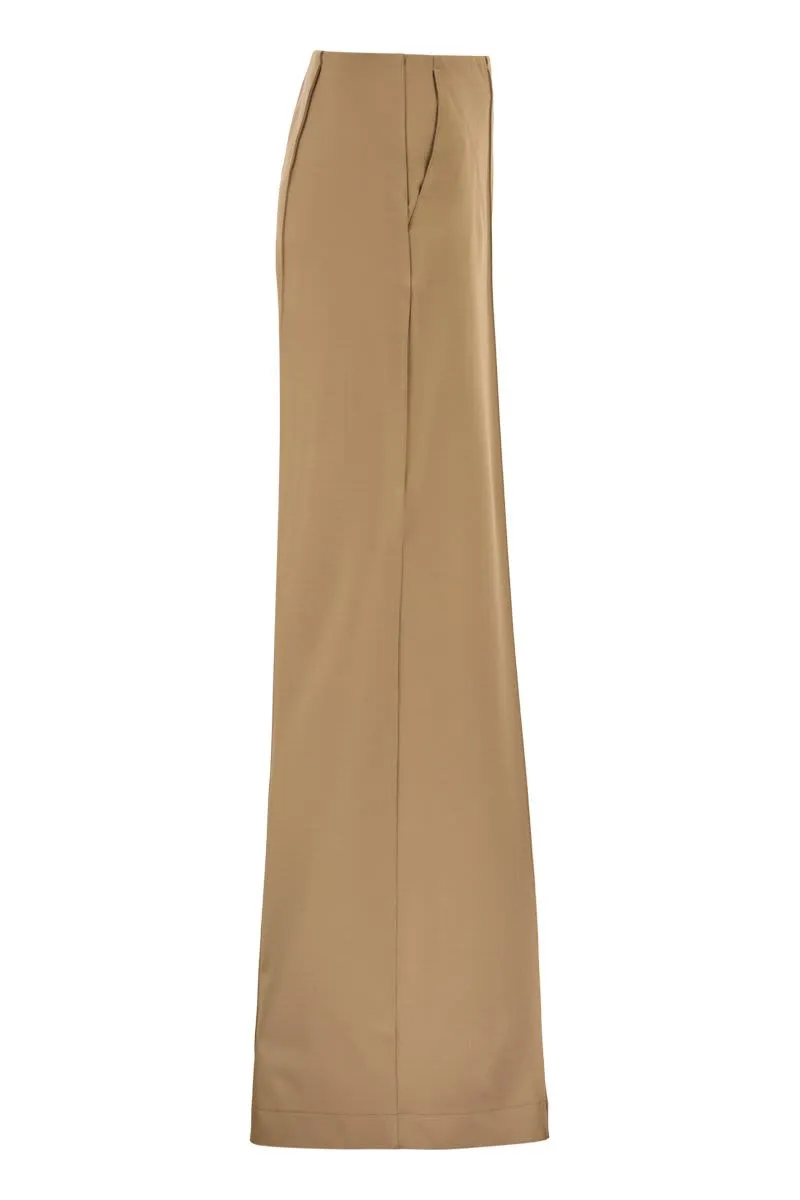MXPFIACRE - STRAIGHT TAILORED TROUSERS IN STRETCH TECHNICAL JERSEY sold by Lord & Taylor product image thumbnail 3
