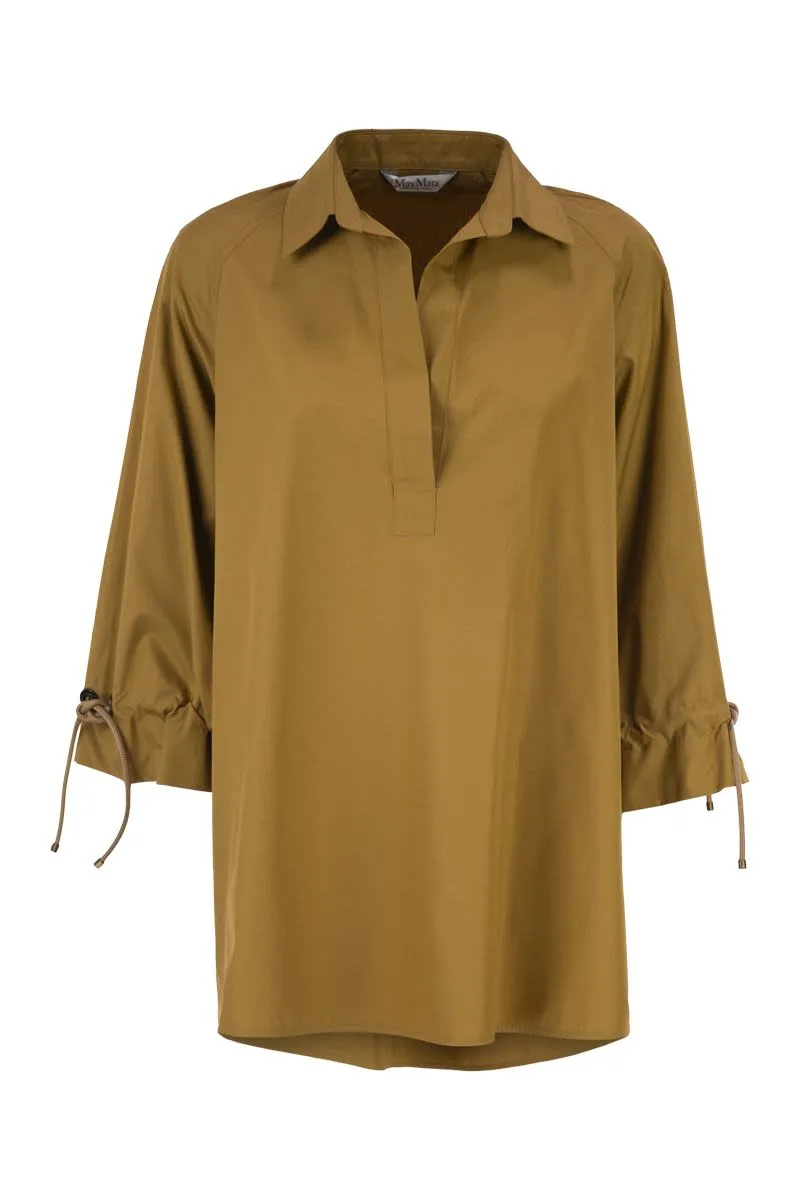 MXMADORNI - COTTON POPLIN BLOUSE sold by Lord & Taylor