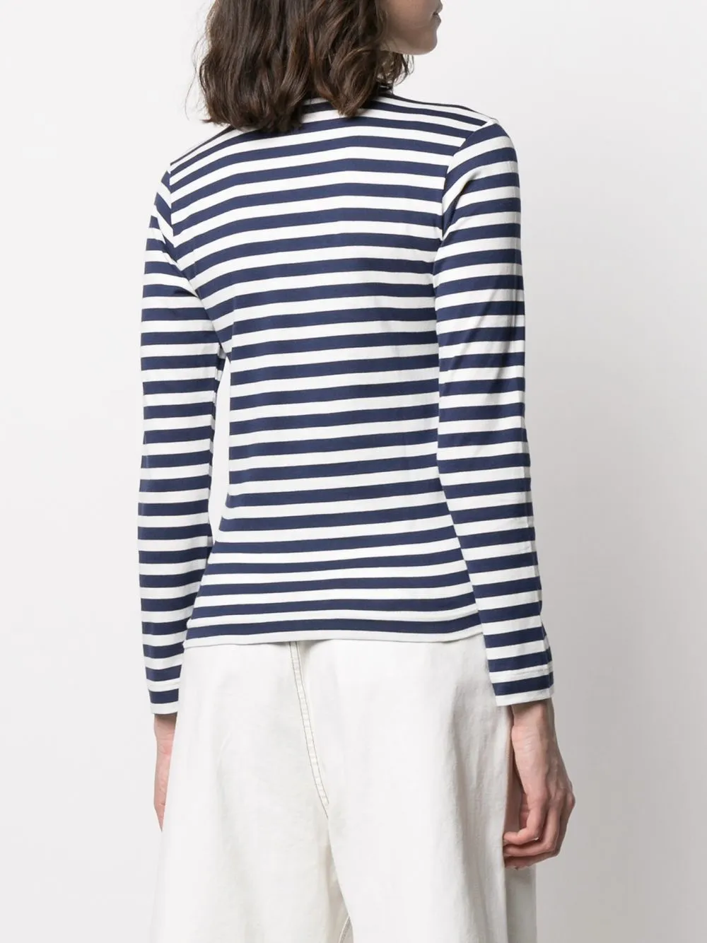 STRIPED COTTON T-SHIRT sold by Lord & Taylor product image thumbnail 3
