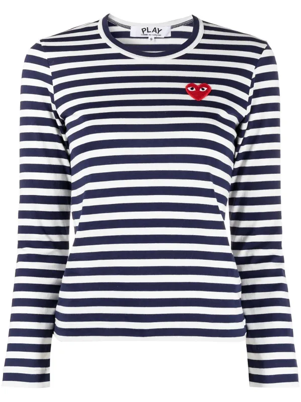 STRIPED COTTON T-SHIRT made by Comme des Garcons