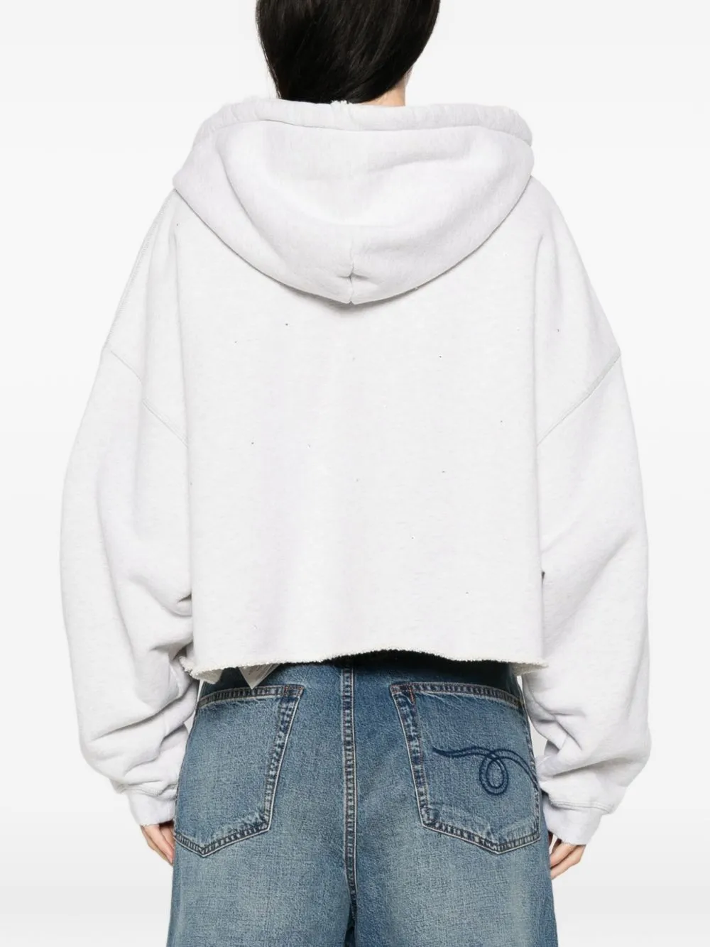 COTTON CROPPED HOODIE sold by Lord & Taylor
