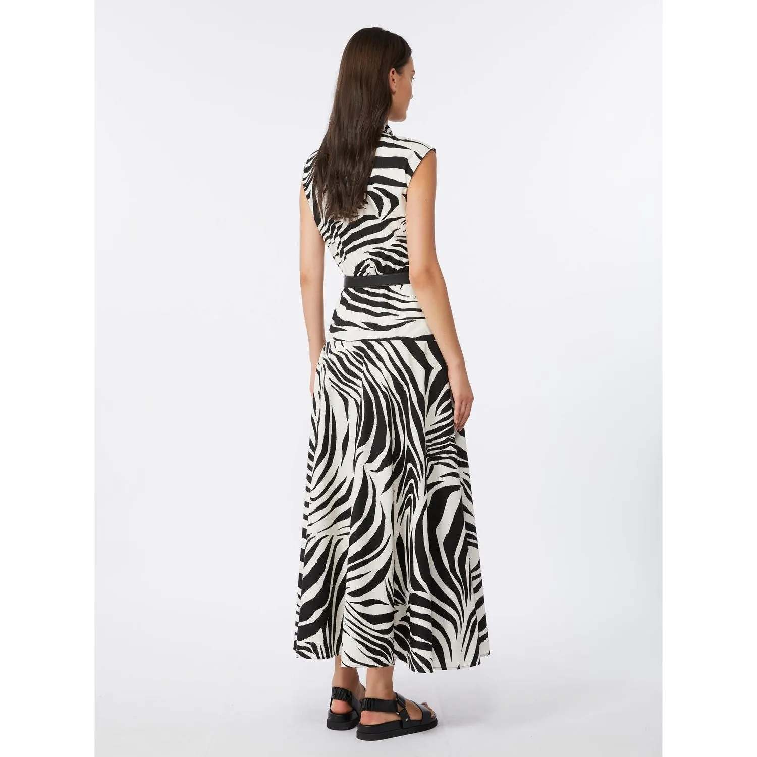 MSTWEST - PRINTED COTTON SHIRT DRESS WITH BELT sold by Lord & Taylor product image thumbnail 2