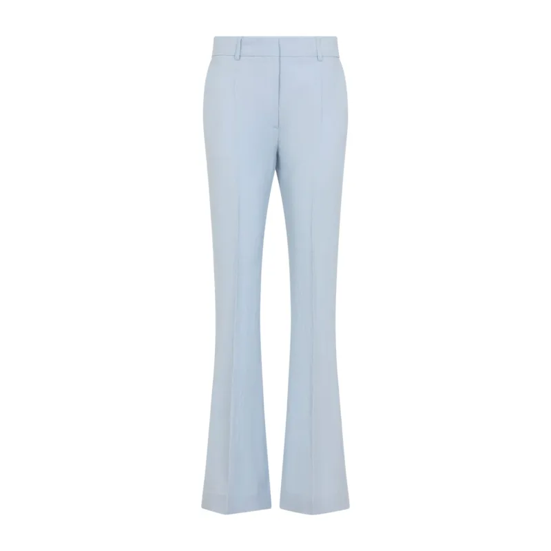 SPXFRAGOLA - FLARE TROUSERS IN VISCOSE AND TEXTILE PAPER made by Lord & Taylor
