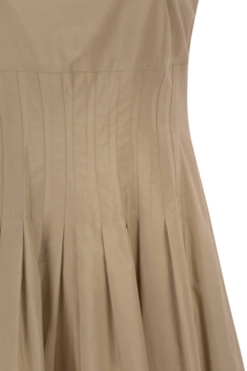 MSTFELTRE - COTTON MIDI DRESS WITH STRUCTURED BODICE sold by Lord & Taylor product image thumbnail 4