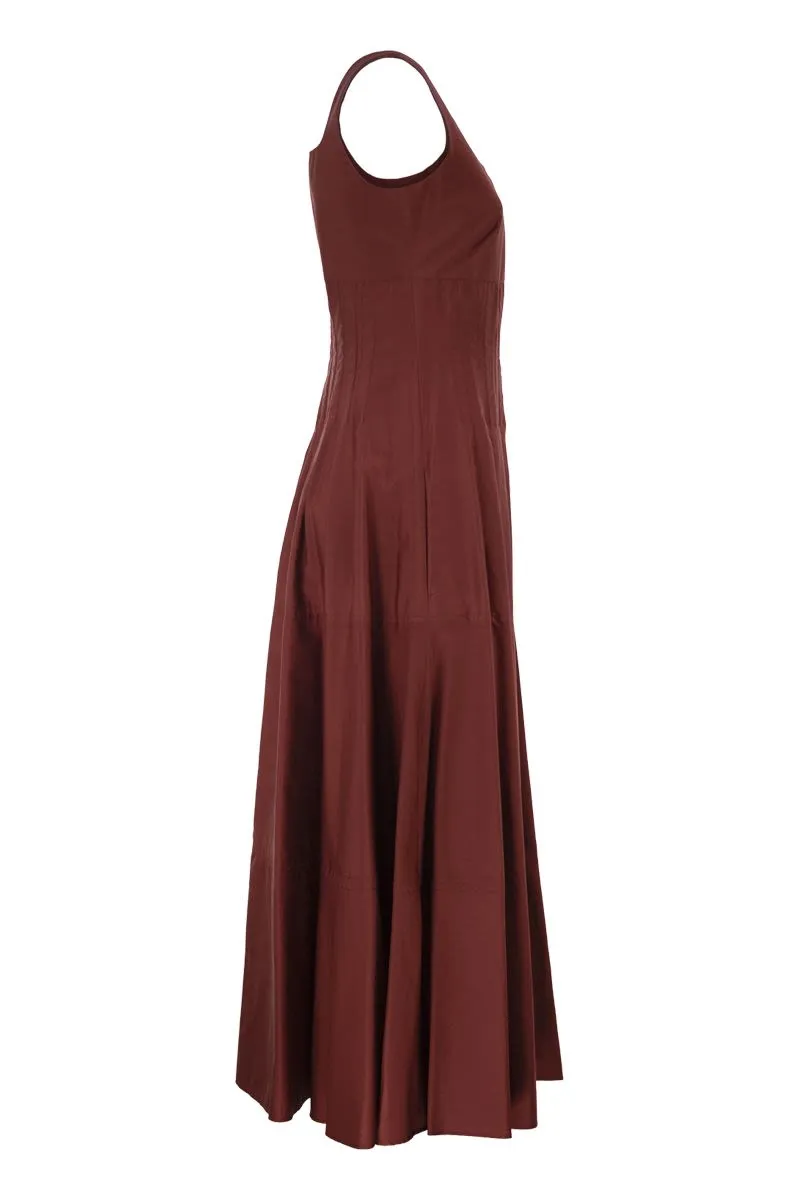 MSTFELTRE - COTTON MIDI DRESS WITH STRUCTURED BODICE sold by Lord & Taylor product image thumbnail 3