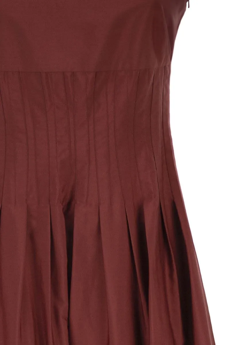 MSTFELTRE - COTTON MIDI DRESS WITH STRUCTURED BODICE sold by Lord & Taylor product image thumbnail 4