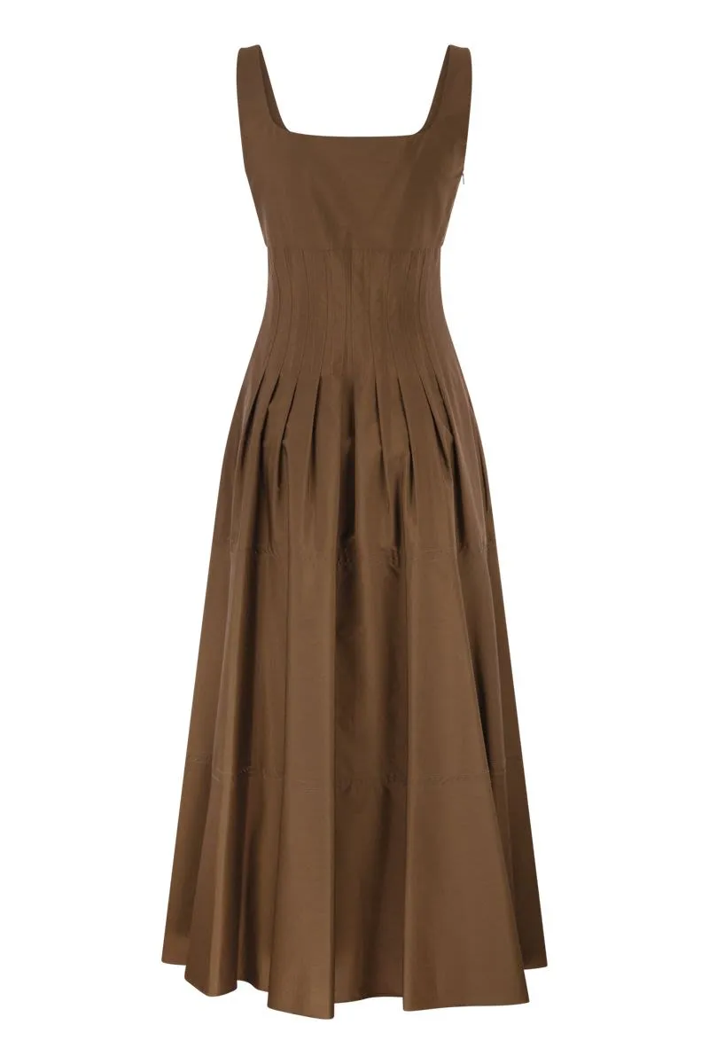 MSTFELTRE - COTTON MIDI DRESS WITH STRUCTURED BODICE sold by Lord & Taylor product image thumbnail 2