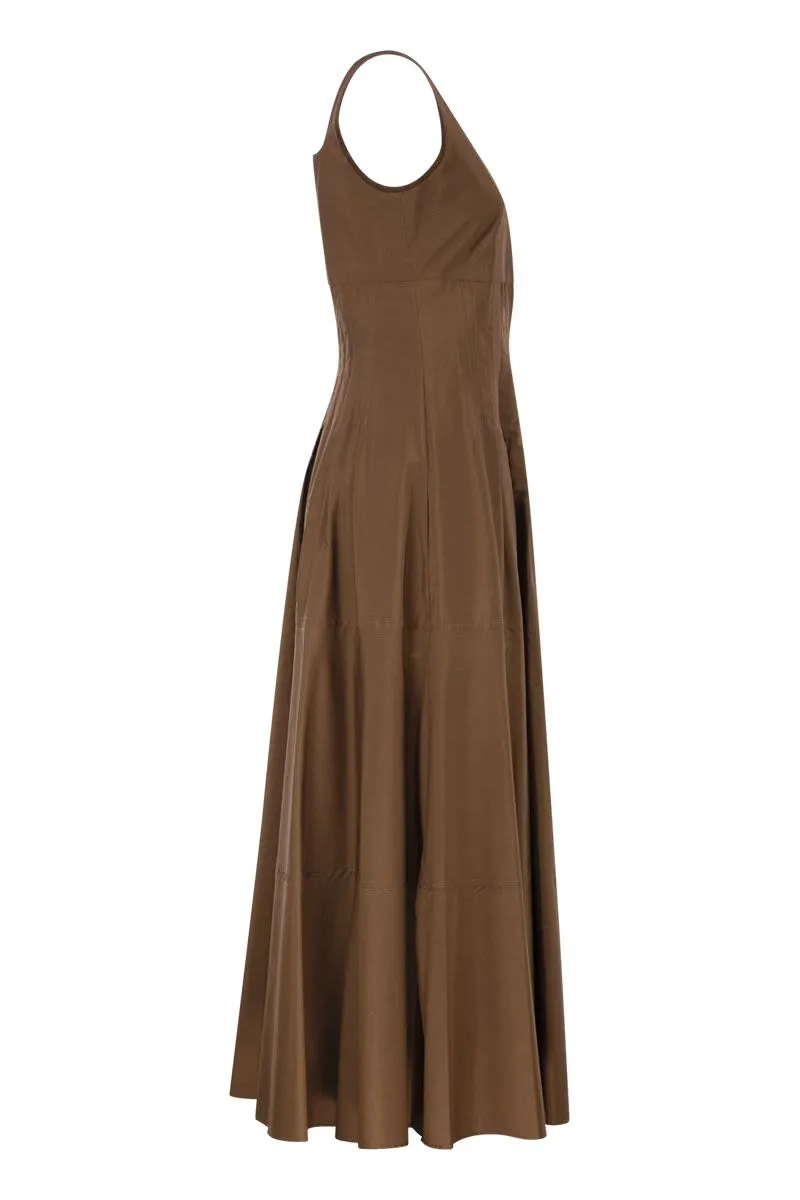 MSTFELTRE - COTTON MIDI DRESS WITH STRUCTURED BODICE sold by Lord & Taylor product image thumbnail 3