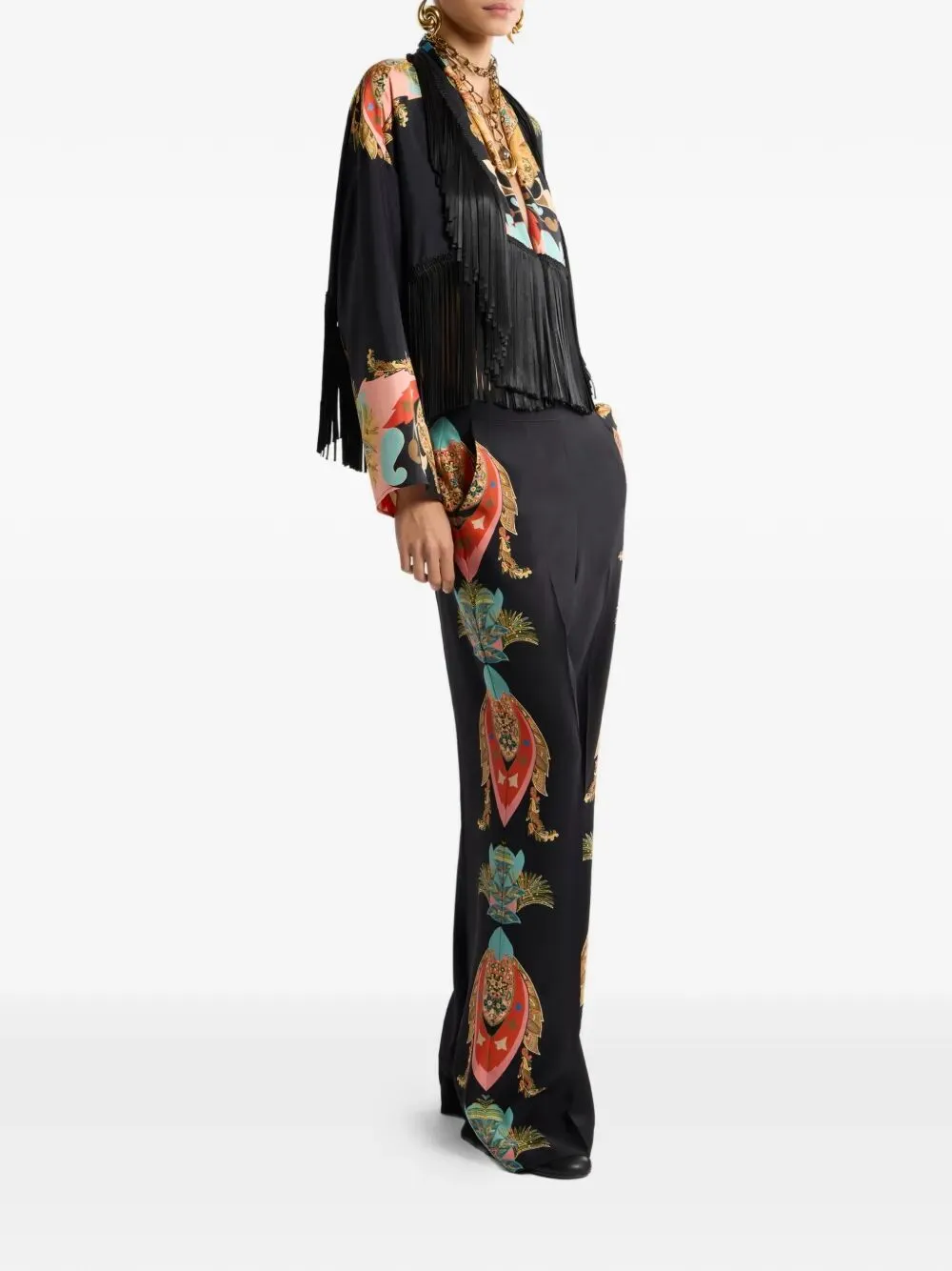 PANTALONE PALAZZO CON STAMPA sold by Lord & Taylor product image thumbnail 2