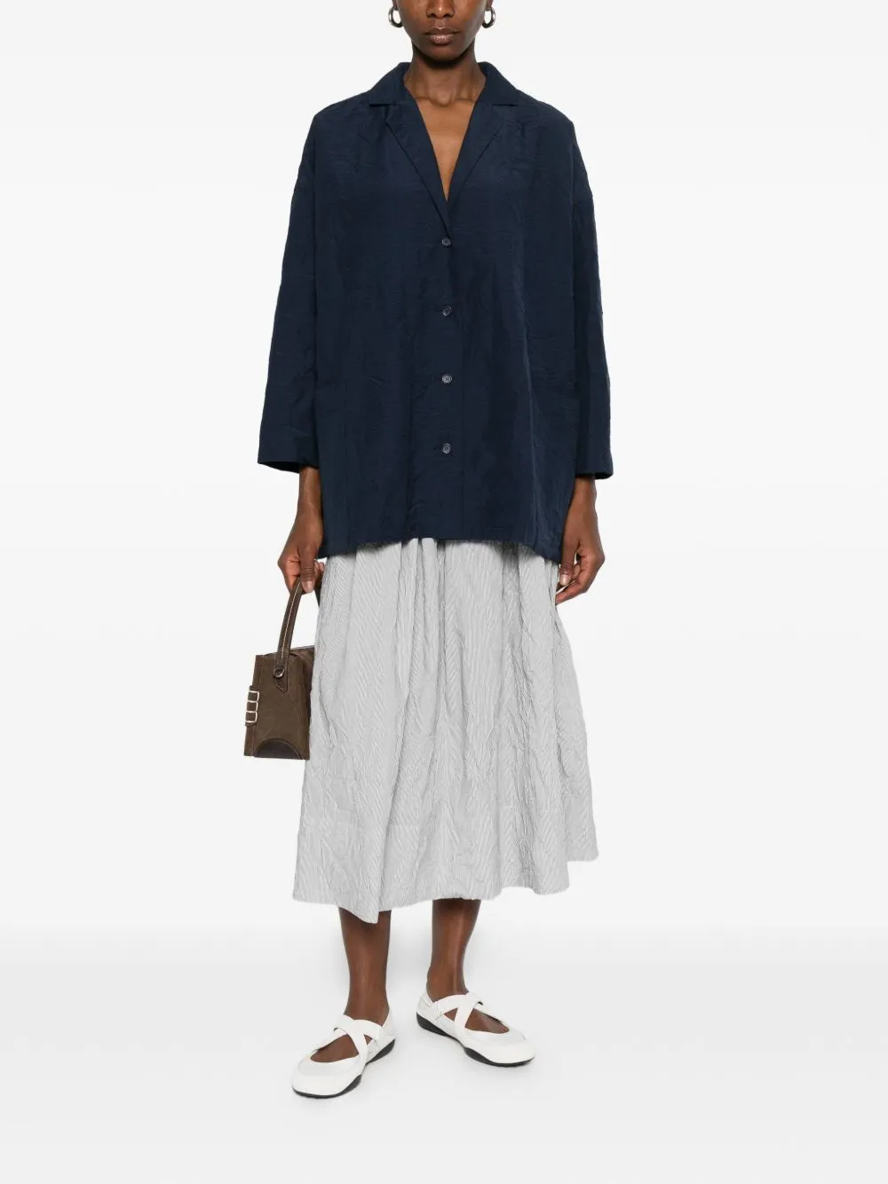 BLUE COTTON-POLYESTER JACKET sold by Lord & Taylor product image thumbnail 4