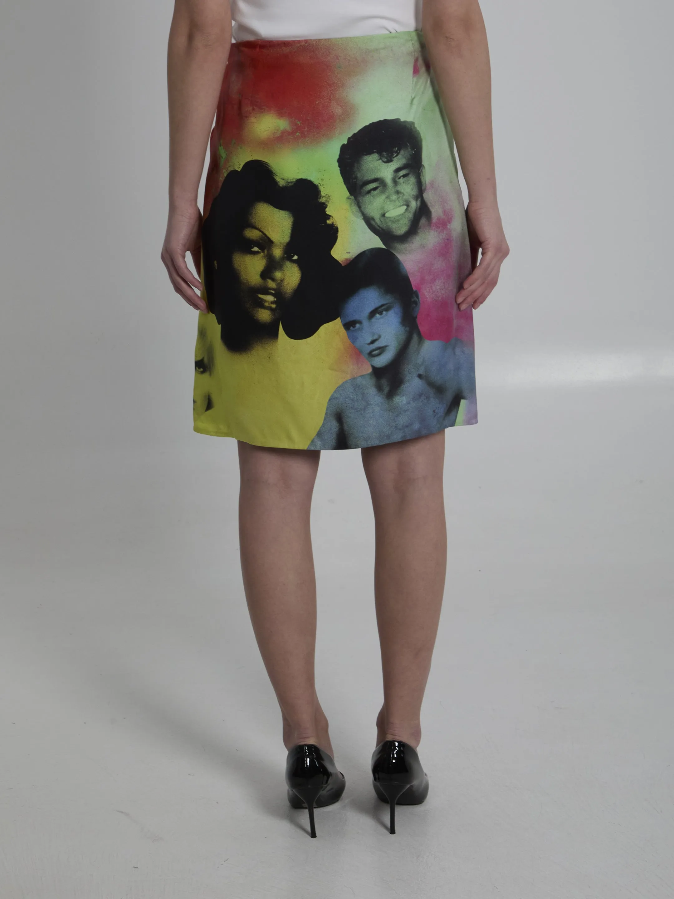 PRINTED SILK SKIRT sold by Lord & Taylor product image thumbnail 4