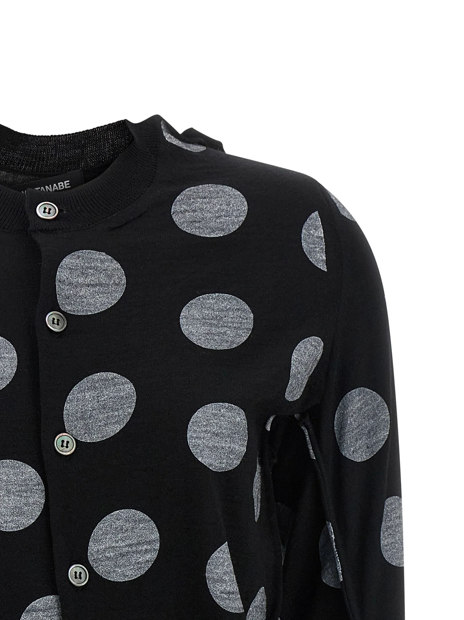 Polka dot maxi cardigan sold by Lord & Taylor product image thumbnail 3