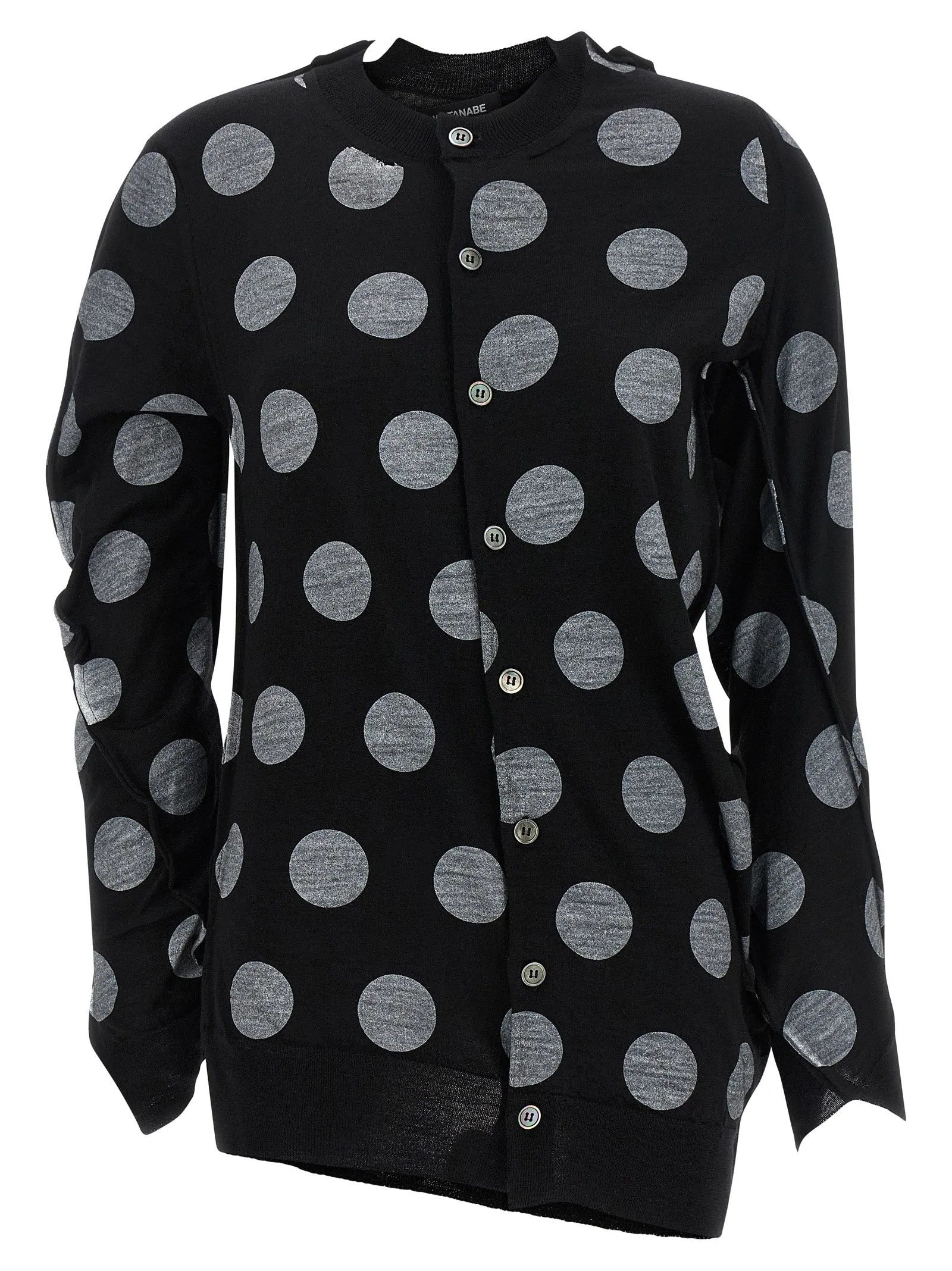 Polka dot maxi cardigan sold by Lord & Taylor
