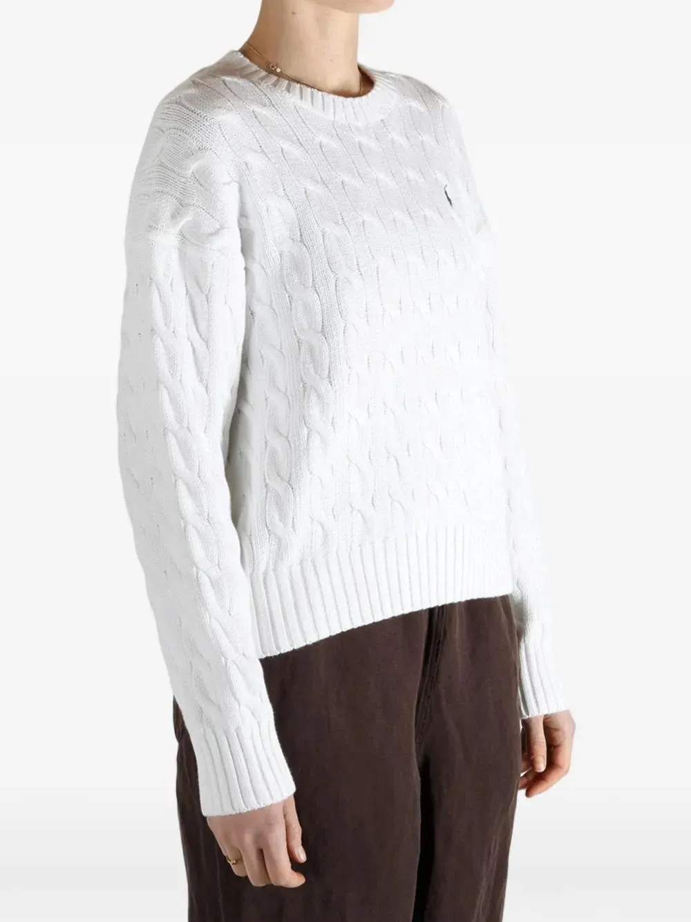 CABLE-KNIT SWEATER sold by Lord & Taylor product image thumbnail 3