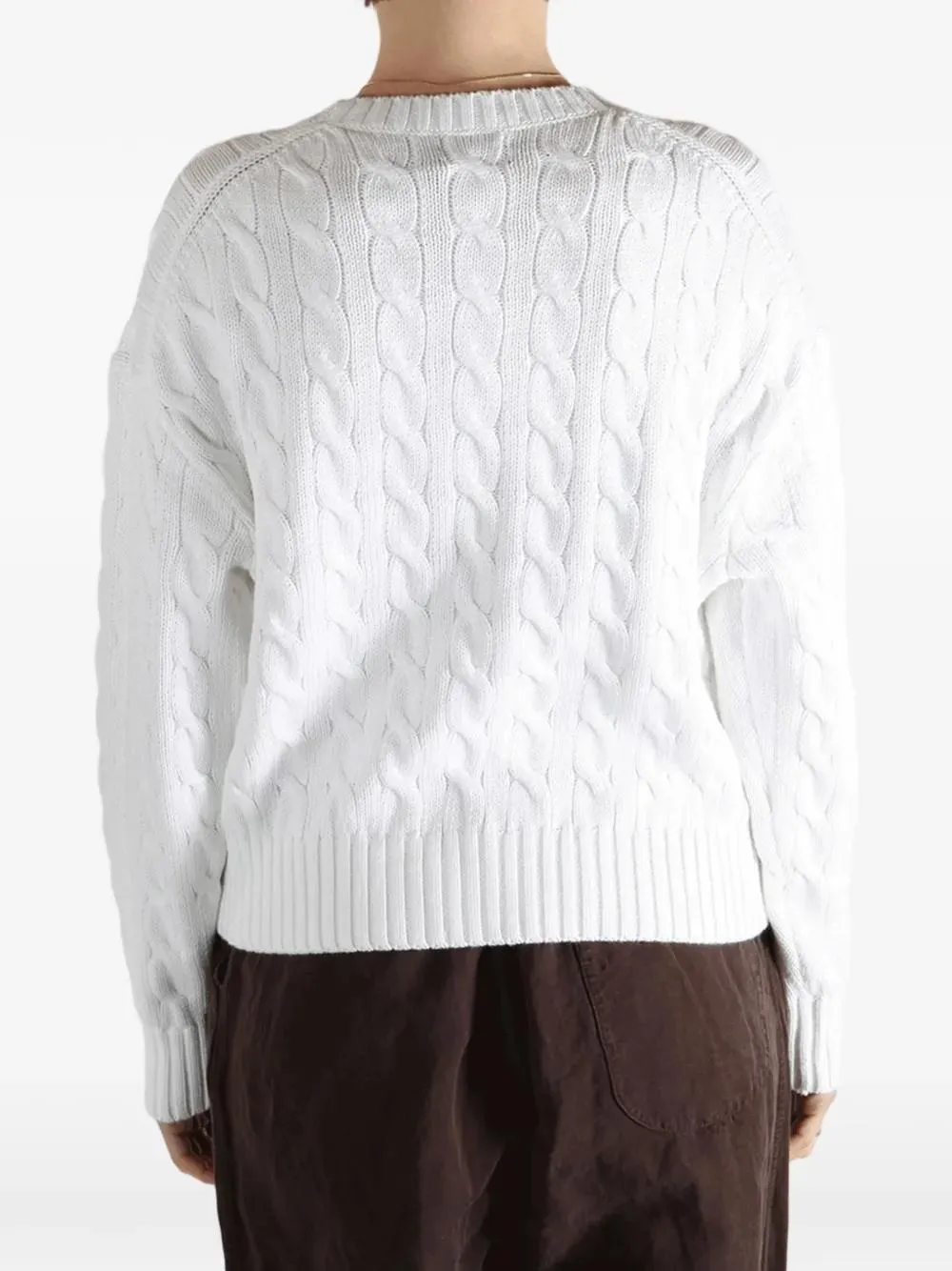 CABLE-KNIT SWEATER sold by Lord & Taylor product image thumbnail 4