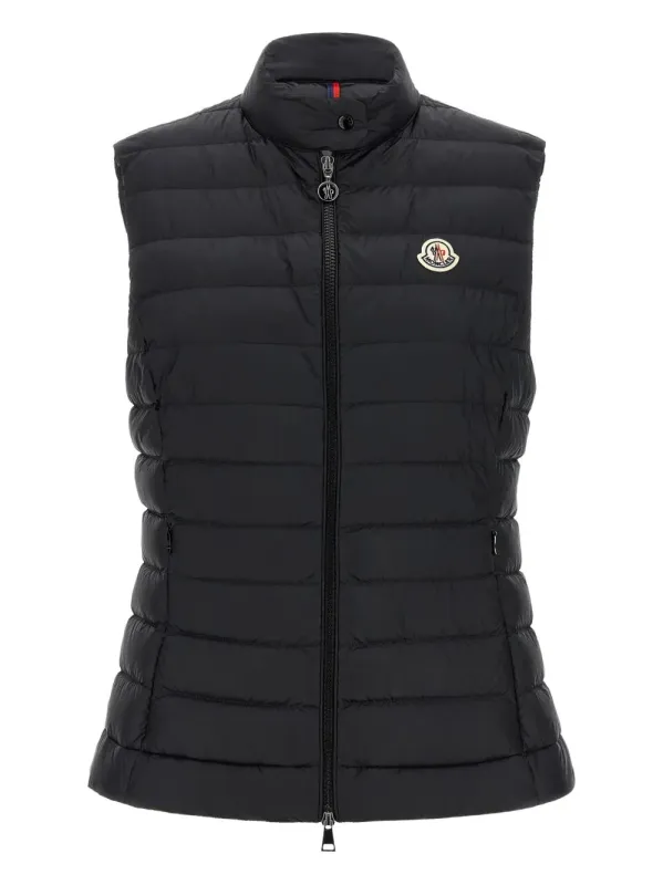 DOWN VEST WITH LOGO made by Moncler